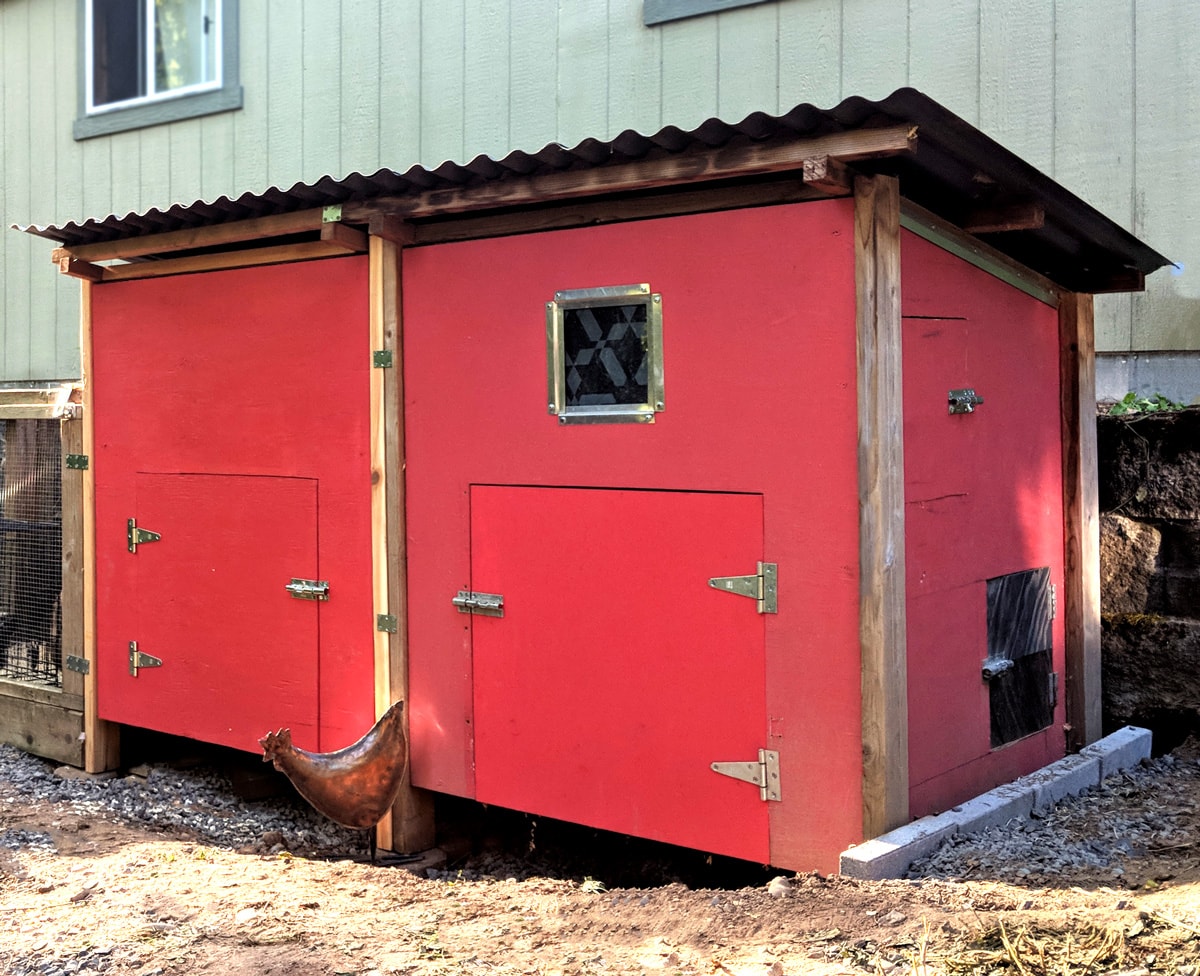 Chicken Coop Tour No. 14 Fifteen (Anything But) Basic Chicken Coops The Garden Coop